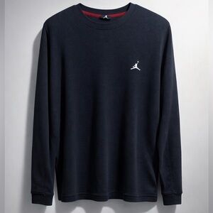Jordan Men's Navy Long Sleeve Tee